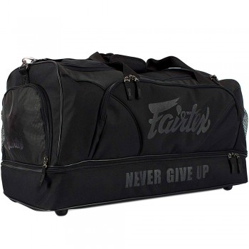 Fairtex BAG2 Сумка Спортивная Тайский бокс Solid Black